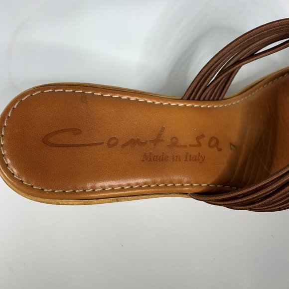 Italian Shoemaker Womens Contessa Sandals Travel Summer Casual 7M - Picture 5 of 6